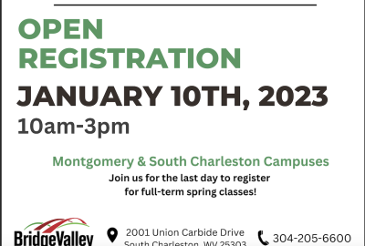 Open Registration January 10, 2023